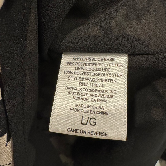 Anthropologie Pleione Tie Neck Blouse - Picture 5 of 6